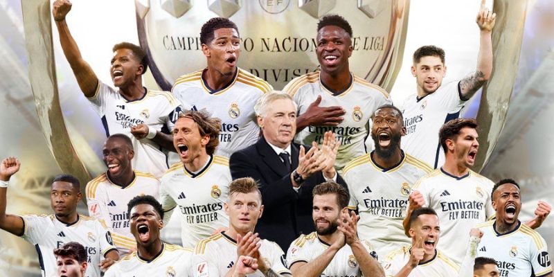 Real Madrid đang là nhà đương kim vô địch của La Liga mùa giải 2023-24